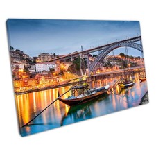 Douro River Night Boats Wall