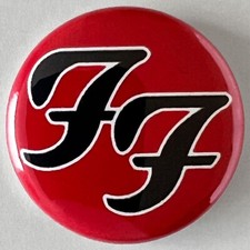 FOO FIGHTERS BAND Button pin