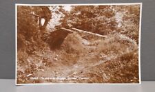 Vintage Postcard Exmoor Horner Medievel Packhorse Bridge Hacketty Way Bridge