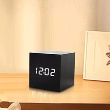 Wooden Alarm Clock, 12 or