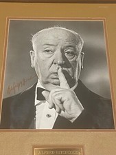 Alfred Hitchcock ~ Signed