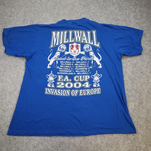 Vintage millwall shirt - vintage, mens