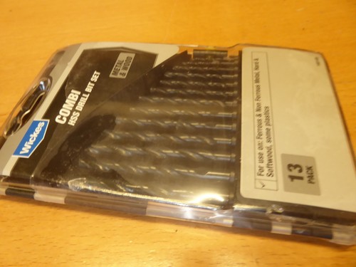 Wickes combi hss drill bit - drill,