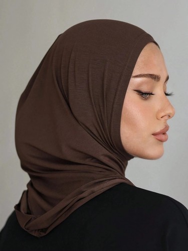 Pull instant hijab cotton - on,
