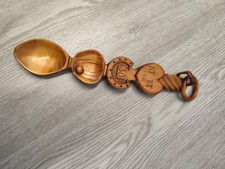 Vintage Welsh Carved Wooden