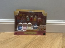 Sylvanian Families Chocolate Rabbit Triplets Care Set (5532)