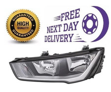 Audi A1 8X 2015-2019 Front Headlamp Headlight Halogen Left Side Passenger N/s 🔥