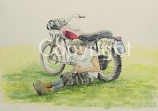 Steve McQueen ISDT Triumph