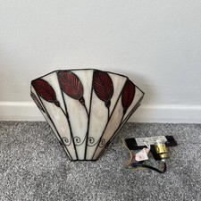 Tiffany Style Leaf Wall Light