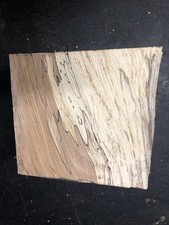 Seasoned spalted beech block - beech,