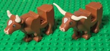 Lego Cows - Castle, Medieval Market Village - Select Cow Pack of 1.