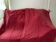 Pair Pink Velvet Curtains