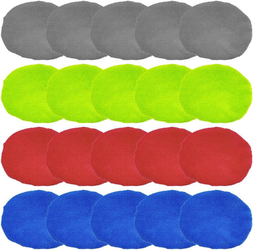 20pcs microfiber cloths - 20pcs, for