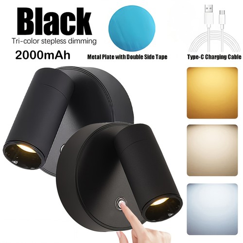 Usb rechargeable led spotlight - usb,