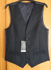 M & S Sartorial Navy Pure Wool