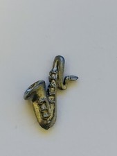 Simpsons Monopoly Spares Saxophone Token Pewter Metal Replacement Parts