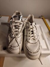 DKNY womans leather upper platform sneakers size Uk 6.5