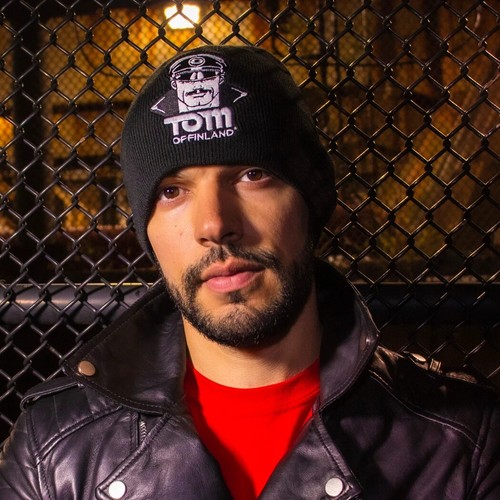 Tom finland black beanie - of,
