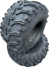 24x11.00-10 47F Kenda Bear Claw ATV Quad tyres E Marked Road Legal x2