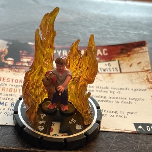 Horrorclix pyromaniac 091 - horrorclix, #091