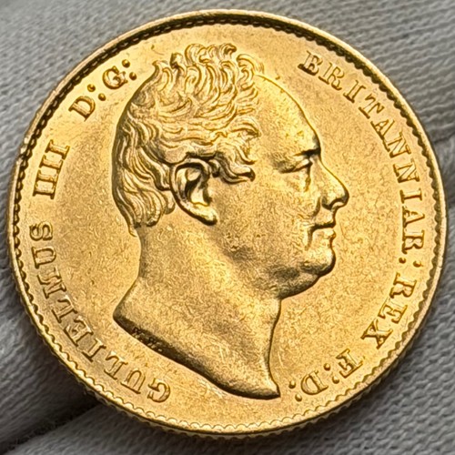 Gold william full sovereign - iv,