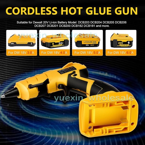 Cordless hot melt - gun, for
