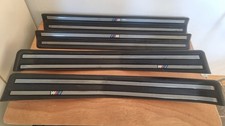 BMW E46 3 series Saloon Touring Msport Door Sill Kick Plate Trims full set of 4 