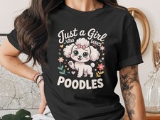 Poodle Lover T-Shirt, Cute Dog