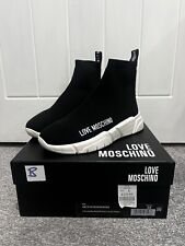 Love Moschino Black Sock Trainers