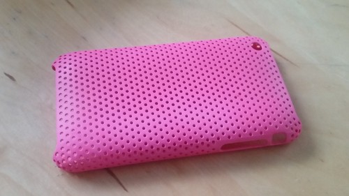 Iphone 3gs case - case/shell, pink