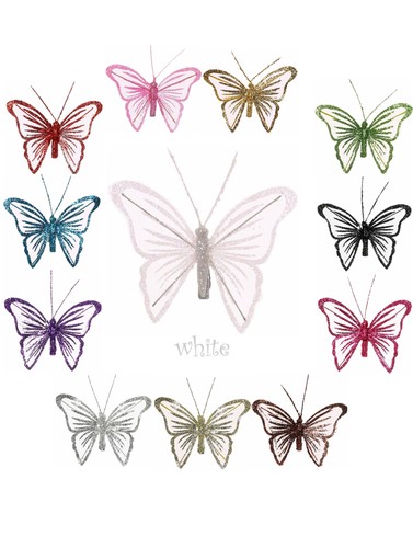 Single small 9cm glitter - single, mesh
