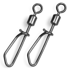 10x Quick Change Fishing Clips Swivel Snap Links - Terminal Tackle FISHIN ADDICT