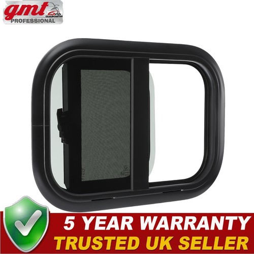 Camper window black aluminum - window,
