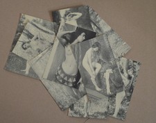 French Nude Art Postcards x10