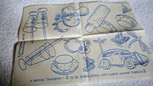 Vintage briggs embroidery - briggs,