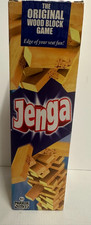 Jenga Vintage Original Wooden Block Game Parker 2003 Complete F/VGC