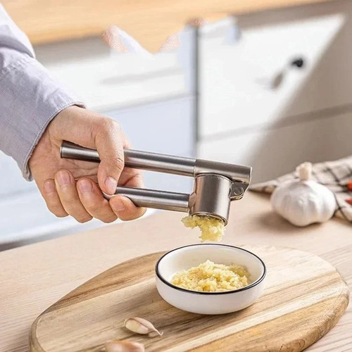 Stainless steel garlic - garlic, press