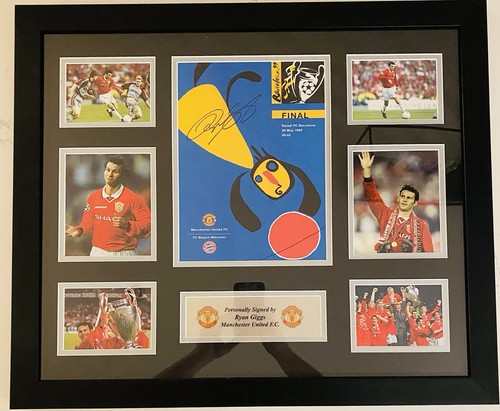 Rare ryan giggs signed - rare,