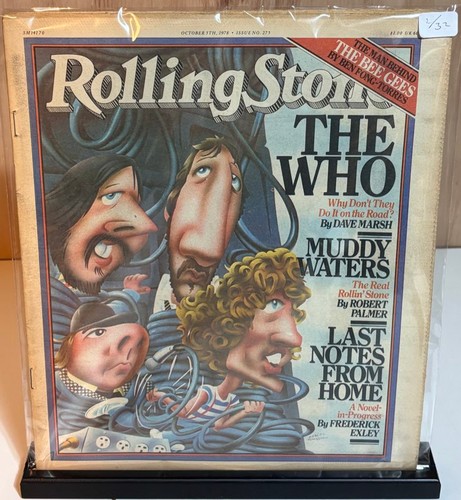 Rolling stone magazine - rolling, october