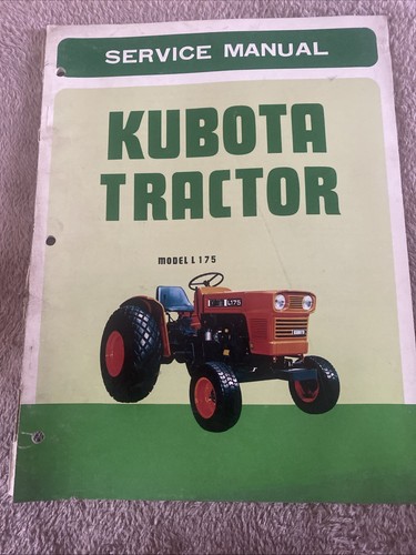 Kubota tractor model 175 - model,