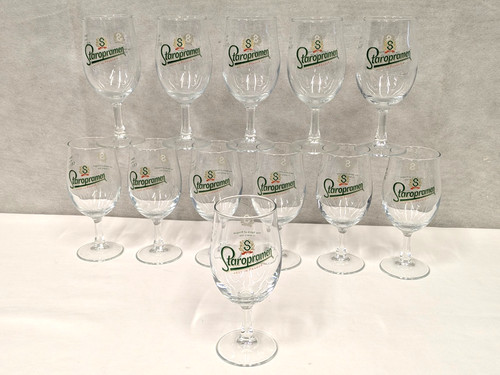Staropramen chalice half - x,