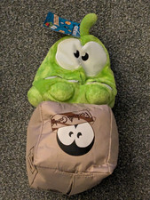 Cut The Rope Om Nom Noomie Green Monster 6" Reversible Plush Toy