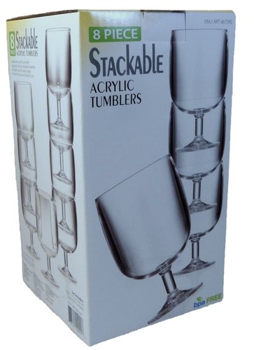 Piece stackable acrylic - piece,
