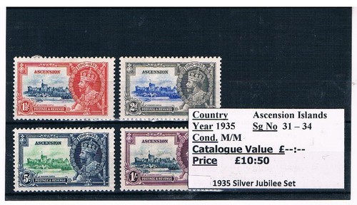 Stamps ascension st - -,