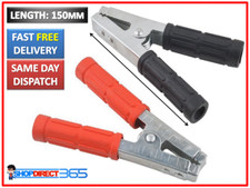 2x CROCODILE BATTERY JUMP LEAD