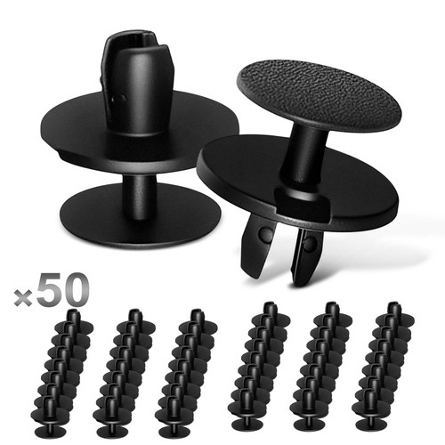 50x mounting clips - mounting, bonnet