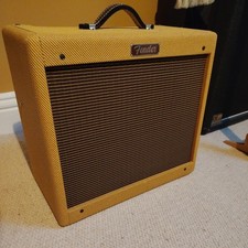 ?MINT? Fender Blues Junior Lacquered Tweed Valve Guitar Combo Amplifier~Jensen