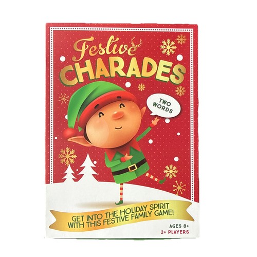 New festive christmas charades - new,