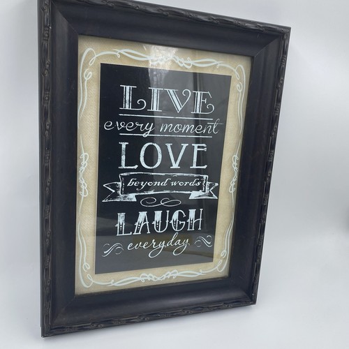 Live love laugh ornate dark - laugh,
