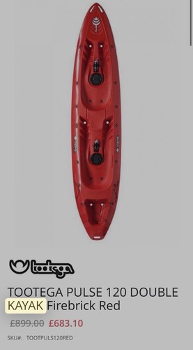 Kayak used tootega pulse - kayak,